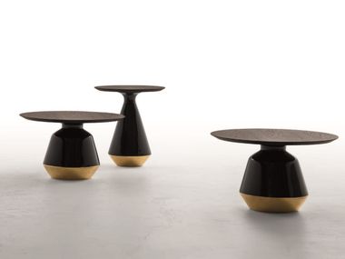 Mesa de centro redonda de MDF AMIRA Tonin Casa