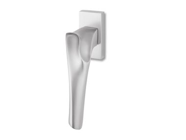 Maniglia per finestre DK in metallo ANATOMICA SQ | Maniglia per finestre su piastra Ento