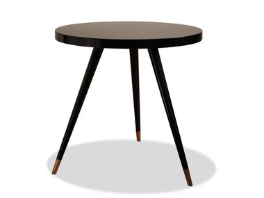 Round wooden table ANDREA BAR DOM Edizioni