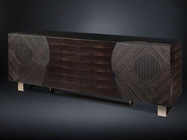 Ebony sideboard with doors ANDY VGnewtrend