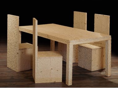 Rectangular wooden table ANGOLO RETTO Mirabili
