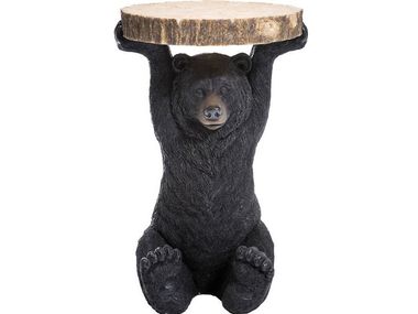 Round resin coffee table ANIMAL BEAR KARE Design