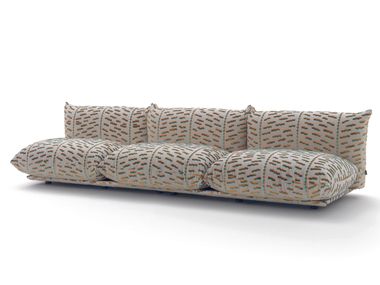 MARENCO Sofa with removable cover without armrests By arflex