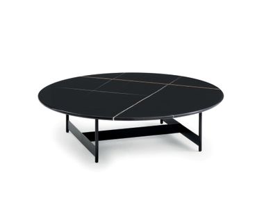 Mesa de centro redonda de mármore TOKIO arflex