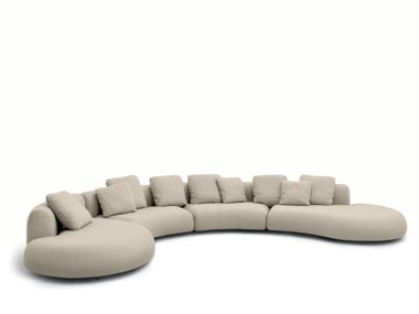 Curved modular sofa TOKIO arflex