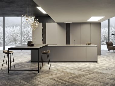 Kitchen with island ARKÈ 05 Pedini