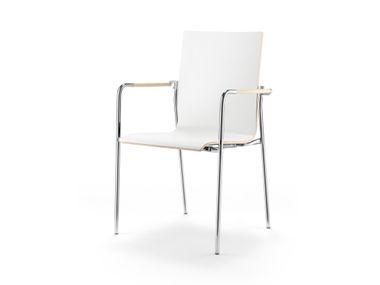 Stackable training chair with armrests ARKETTO SCHNEEWEISS interior