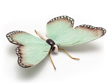 Ceramic decorative object BUTTERFLIES ASIAN Mambo Unlimited Ideas