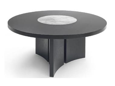 Round table with Lazy Susan ASTER | Table