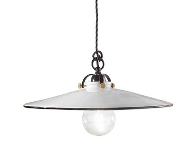 Ceramic pendant lamp ASTI FERROLUCE