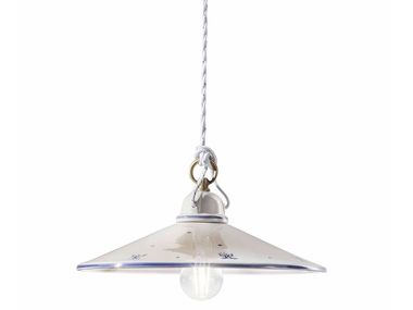 Ceramic pendant lamp ASTI FERROLUCE