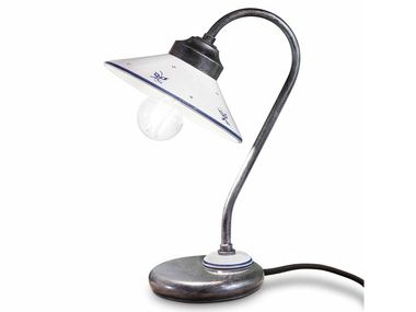 Ceramic table lamp with fixed arm ASTI FERROLUCE