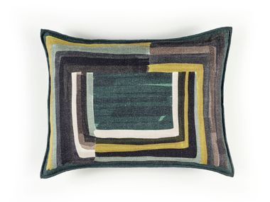 Cuscino rettangolare in lino ATELIER Élitis