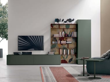 Parete attrezzata componibile ATLANTE UNIT AT137 Tomasella