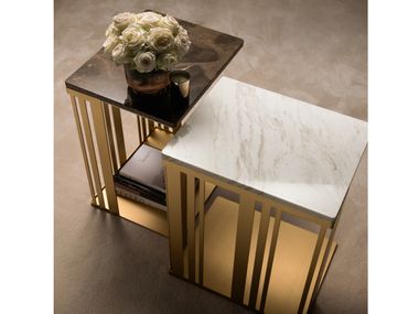 Rectangular marble side table ATMOSFERA ADORA