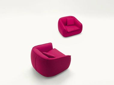 Felt armchair BASK S Paola Lenti