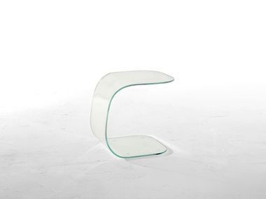 Glass side table BESIDE Tonin Casa