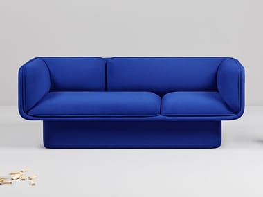 3 seater fabric sofa BLOCK | Sofa