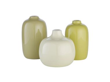 Set of 3 ceramic vases CEOLA blomus