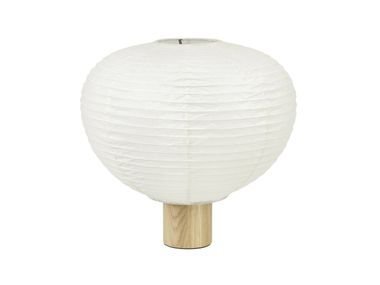 Oak and ricepaper table lamp KAMI S blomus