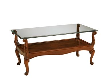 Rectangular central coffee table with storage space BOEMIA VOLPI