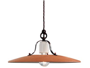 Ceramic pendant lamp BOLOGNA FERROLUCE