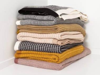 Plaid in lana merino BONNET Casalis