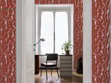 Carta da parati a motivi BRUSH TILE Texturae