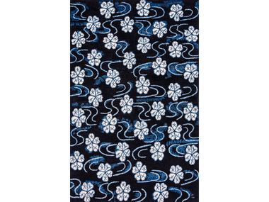 Rectangular wool rug with floral pattern IKEBANA KYOTO 8 Zollanvari