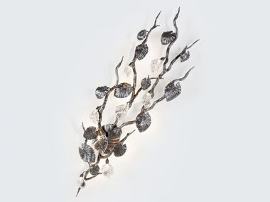 LED handmade bronze wall lamp CALATHEA MAJESTICA MEDIUM Serip
