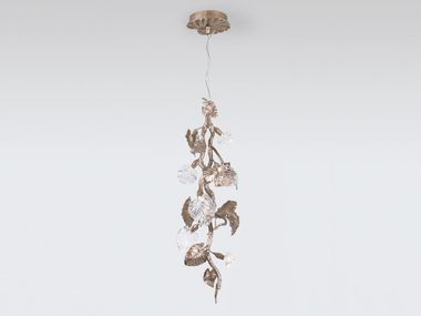 LED handmade bronze pendant lamp CALATHEA ORNATA SMALL | Pendant lamp Serip