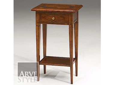 Rectangular solid wood side table CANALETTO Arvestyle