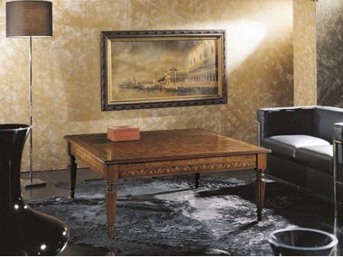 Square solid wood coffee table CANALETTO Arvestyle