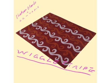 WIGGLE STRIPE Rug By cc-tapis