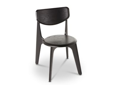 Stackable wooden chair SLAB Tom Dixon