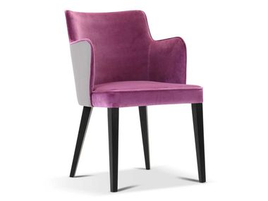 PAT | Chair with armrests Pat Collection By Domingo Salotti