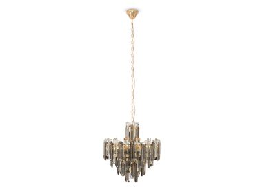 Lampadario in vetro FLARE