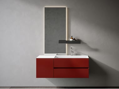 Edoné by Agorà, CHR4 007 Mobile lavabo sospeso con cassetti
