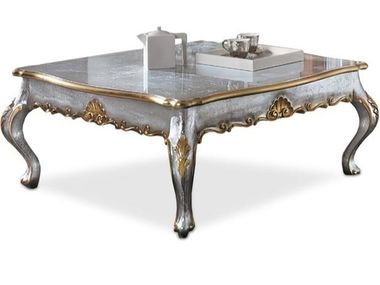 Mesa de centro quadrada de madeira maciça CLASSICO 1281 Guerra Vanni