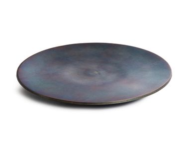Plato llano redondo de hierro CLEAR NIGHT Lusent35