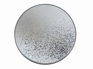 Specchio rotondo con cornice da parete CLEAR Ethnicraft