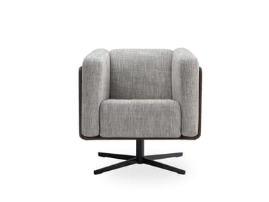 Poltrona a razze in tessuto COCO | Poltrona a 4 razze ROSSIN