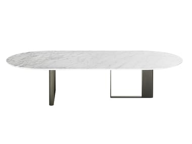 Tavolino da caffè basso in marmo PLEGAT HC28 maison