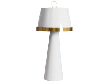 Lampada da tavolo in ceramica CORSETTO Flam & Luce