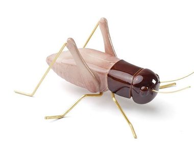 Ceramic decorative object CRICKET ROSE Mambo Unlimited Ideas