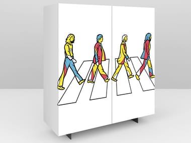 Credenza con ante a battente CROSSING | Credenza PICTOOM