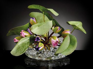 Pianta artificiale CROWN LOTUS VGnewtrend