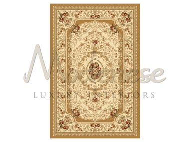 Rectangular silk rug CRP109 Modenese Luxury Interiors