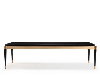 Rectangular table with glass top CHINO ByKepi