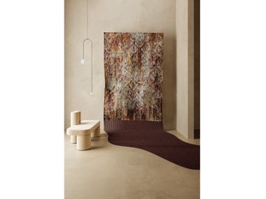 Rectangular polyamide rug DECADENCE INK.RUGS
